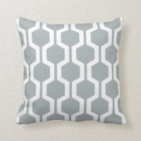 Geometrisches Knochenpilz in Paloma Gray