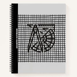 GEOMETRISCHES KOMPASS & PROTRAKTOR(LICHTGRAD) NOTE NOTIZBLOCK