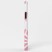 Geometrisches Korallenmuster Case-Mate iPhone Hülle (Hinten/Rechts)