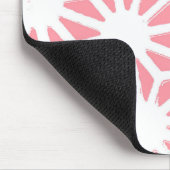 Geometrisches Korallenmuster Mousepad (Ecke)