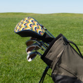 Geometrisches Kreis-Muster Golf Headcover (In SItu)
