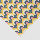 Geometrisches Kreis-Muster Seidenpapier (Ausschnitt)