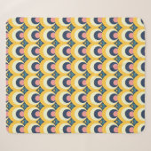 Geometrisches Kreis-Muster Sherpadecke (Vorderseite (Horizontal))