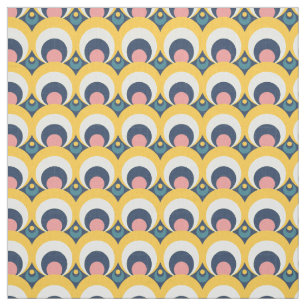 Geometrisches Kreis-Muster Stoff