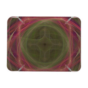 Geometrisches Kreuz Magnet