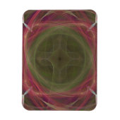 Geometrisches Kreuz Magnet (Vertikal)