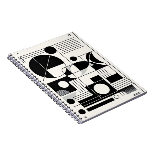 Geometrisches Kunstbuch Notizblock (Rechte Seite)