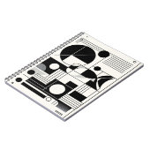 Geometrisches Kunstbuch Notizblock (Linke Seite)