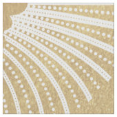 geometrisches Kunstmuster aus Deko Stoff (Nahaufnahme)