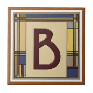 Geometrisches Kunstprojekt B Fliese