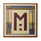 Geometrisches Kunstwerk Fliese (Vorderseite)