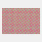 Geometrisches Lila grünes Set Geschenkpapier Set (Vorderseite 3)