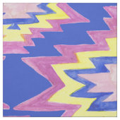 Geometrisches Lila Muster Stoff (Muster)