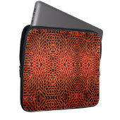 GEOMETRISCHES Linienmuster Laptopschutzhülle (Vorne Rechts)