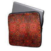 GEOMETRISCHES Linienmuster Laptopschutzhülle (Vorderseite Links)