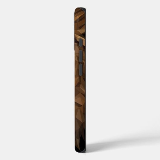 Geometrisches Löwenportrait Case-Mate iPhone Hülle (Rückseite / Links)