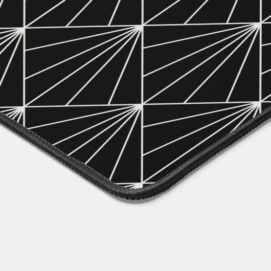 Geometrisches LüftermusterDesk Mat Schreibtischunterlage (Ecke)