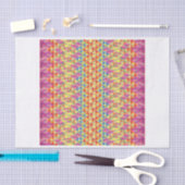 Geometrisches Mädchen-Seidenpapier Seidenpapier (Handwerk)