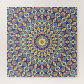 Geometrisches Mandala 2 Puzzle (Horizontal)