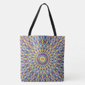 Geometrisches Mandala 2 Tasche (Vorderseite)