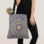 Geometrisches Mandala 2 Tasche (Von Nahem)