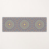 Geometrisches Mandala 2 Yogamatte (Vorderseite (Horizontal))