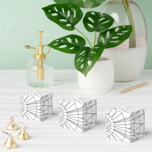 Geometrisches Mandala-Muster Geschenkschachtel (Zahlreiche)