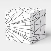 Geometrisches Mandala-Muster Geschenkschachtel (Vorderseite)