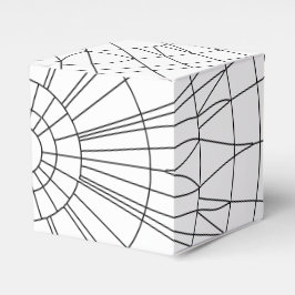 Geometrisches Mandala-Muster Geschenkschachtel