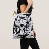 Geometrisches Mandala-Muster Tasche (Von Nahem)