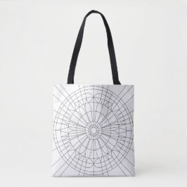 Geometrisches Mandala-Muster Tasche