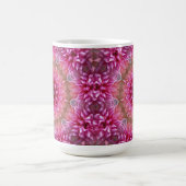 Geometrisches Mandala Pink-Blume-Muster-67545 Kaffeetasse (Mittel)