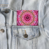 Geometrisches Mandala Pink-Blume-Muster-67545 Keyc Button (Insitu)