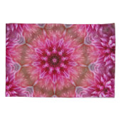 Geometrisches Mandala Pink-Blume-Muster-67545 Kissenbezug (Rückseite)