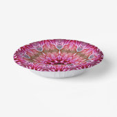 Geometrisches Mandala Rosa Blumenmuster-67545 Pappteller (Gewinkelt)