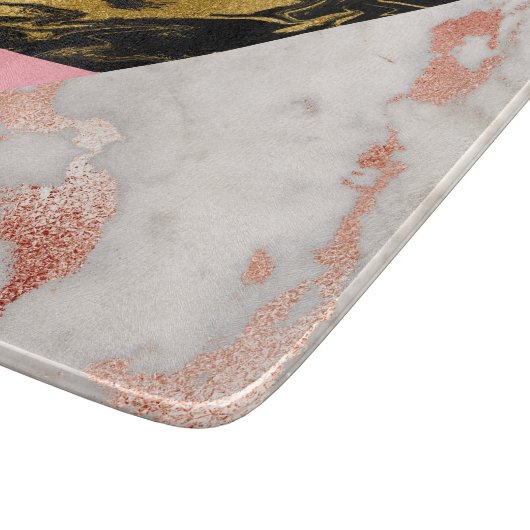 Geometrisches Marbella-Schneidbrett Schneidebrett (Ecke)