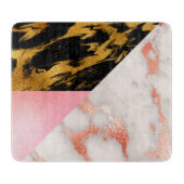 Geometrisches Marbella-Schneidbrett Schneidebrett (Vorderseite)