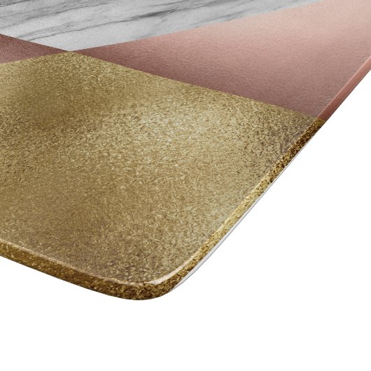 Geometrisches Marbella-Schneidbrett Schneidebrett (Ecke)