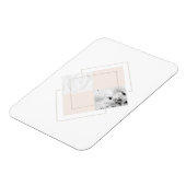 Geometrisches Marmordesign Magnet (Linke Seite)