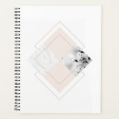 Geometrisches Marmordesign Planer (Vorderseite)