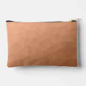 Geometrisches Maschenmuster für Peach-Gradienten M Zubehörtasche (Rückseite)