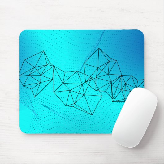 Geometrisches Mauspad (Mit Mouse)