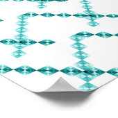 Geometrisches Meer...... Poster (Ecke)