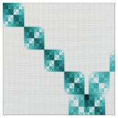 Geometrisches Meer....... Stoff (Nahaufnahme)