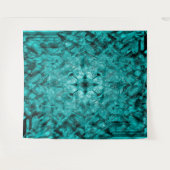 Geometrisches Meer...... Wandteppich (Vorderseite (Horizontal))