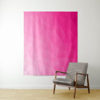 Geometrisches Messemuster mit Hot rosa Gradient