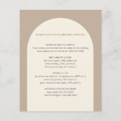 Geometrisches Minimal-Sand-Bogenschiessen (Rückseite)