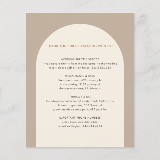 Geometrisches Minimal-Sand-Bogenschiessen (Rückseite)