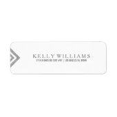 Geometrisches minimalistisches Design für Silver G (Vorne)