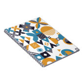 Geometrisches minimalistisches Muster. Abstraktes Notizblock (Rechte Seite)